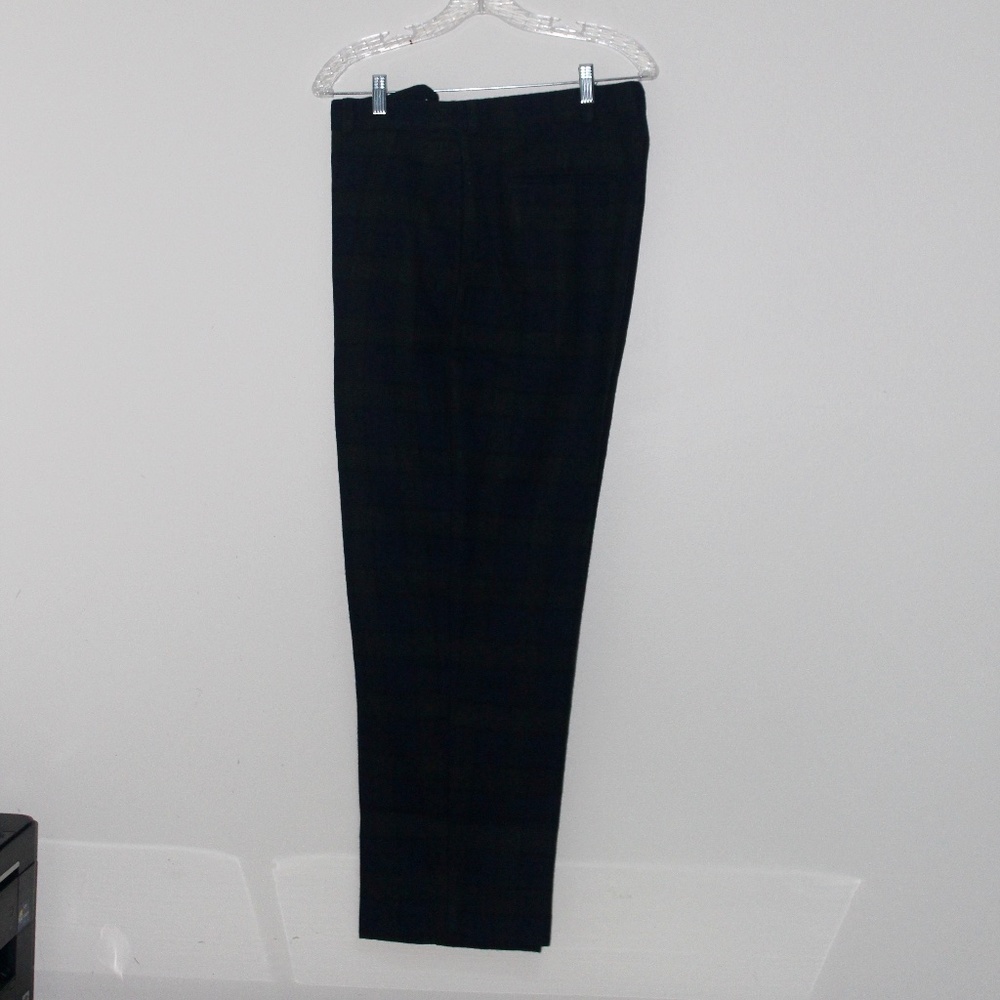 J. Crew Wool Plated Pants - Size 36R